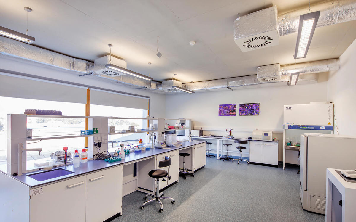 Pracownia badawcza Przyrodniczo-Medycznego Centrum Badań Innowacyjnych w Rzeszowie.