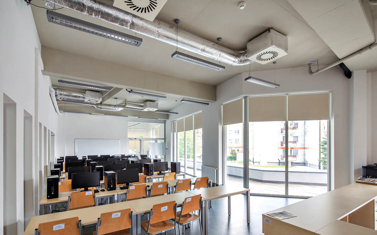 Sala szkoleniowe Przyrodniczo-Medycznego Centrum Badań Innowacyjnych w Rzeszowie.