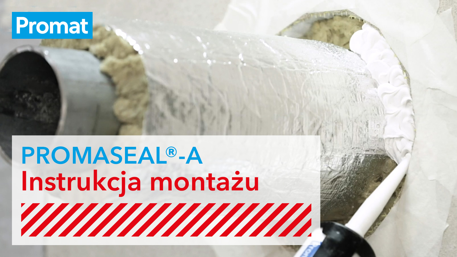 Masa ogniochronna PROMASEAL®-A I Instrukcja montażu