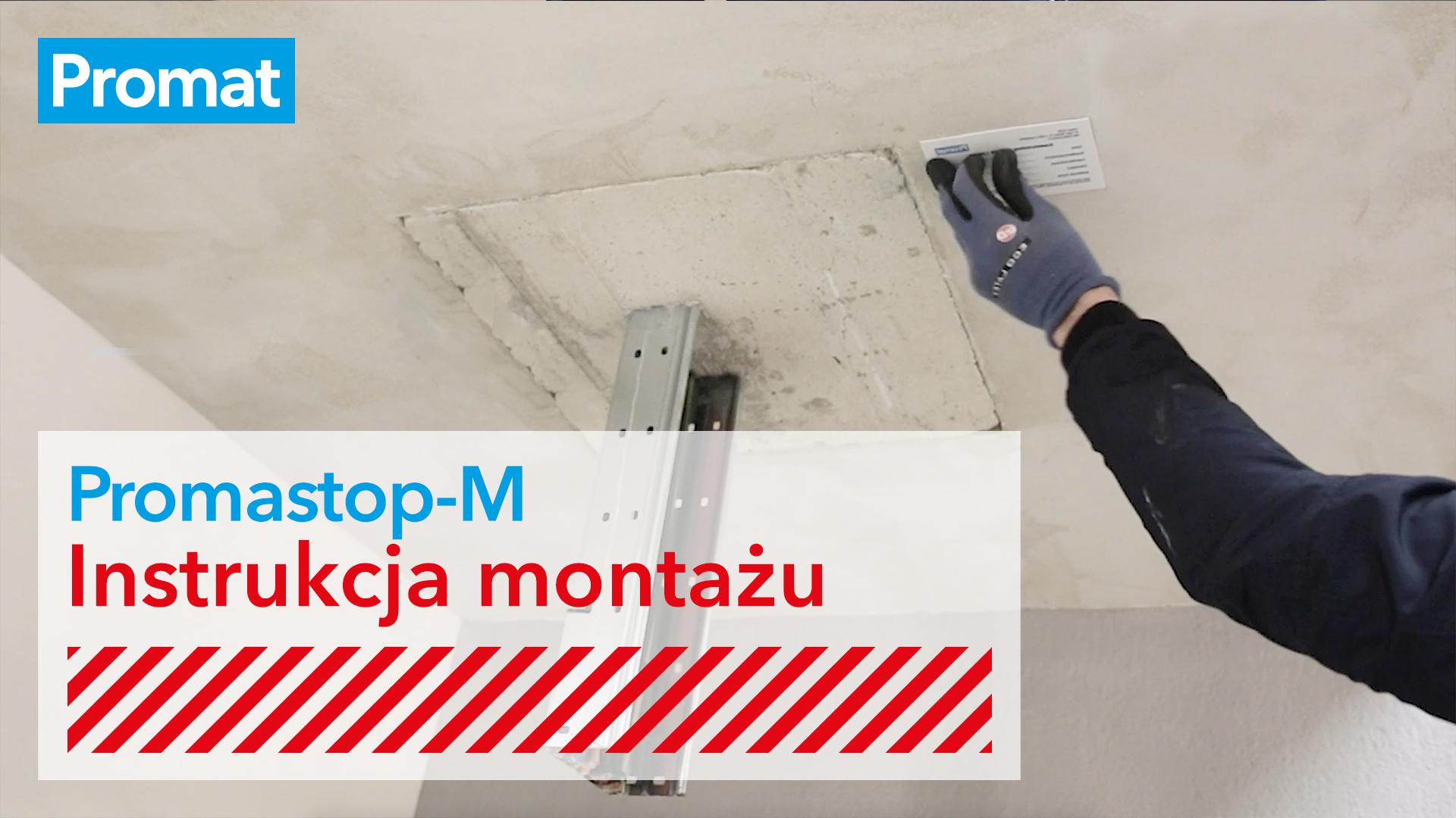 Zaprawa ogniochronna PROMASTOP®-M | Instrukcja montażu