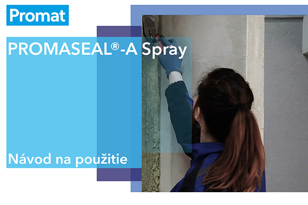 Promaseal-A Spray návod na použitie