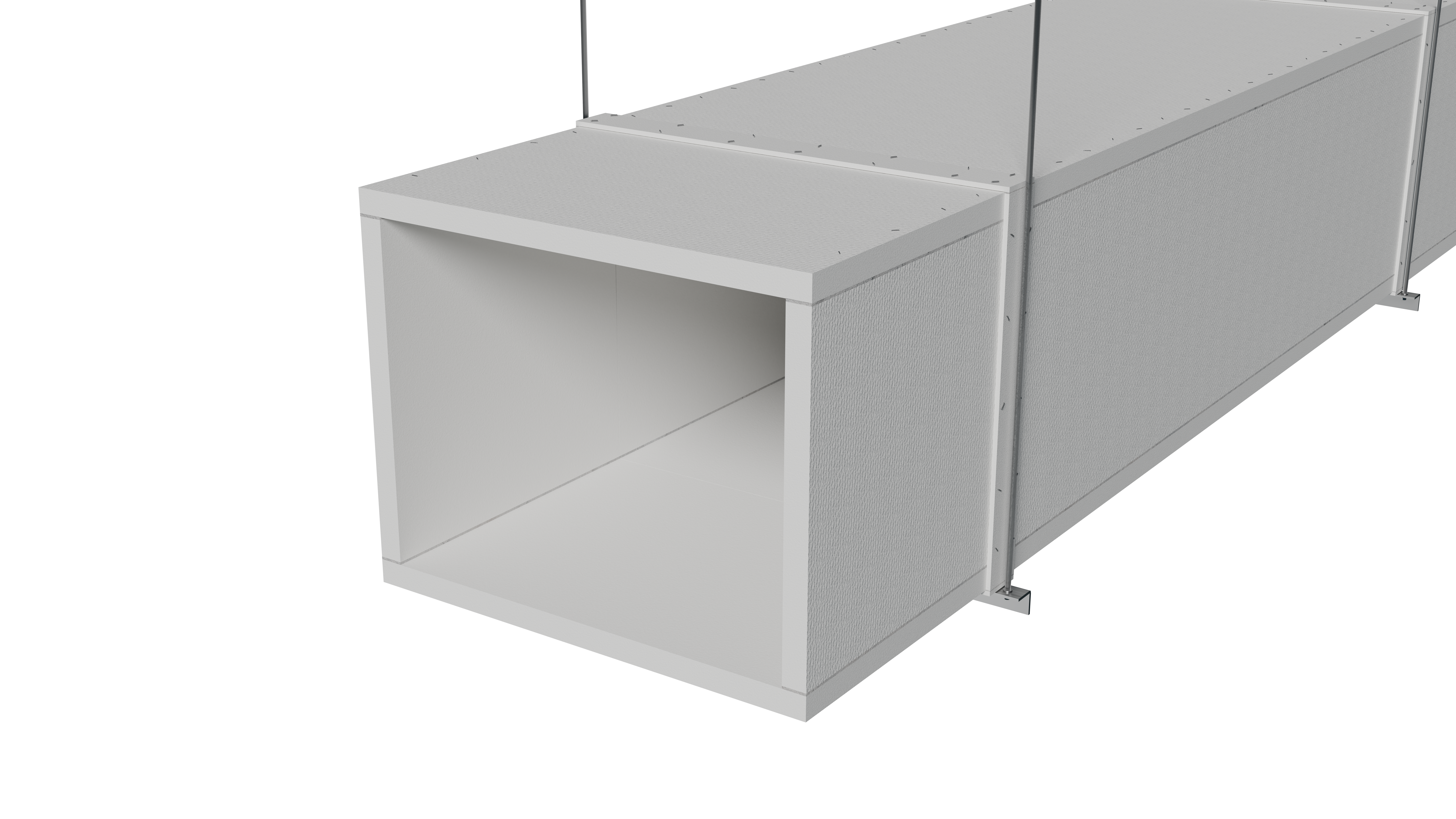 Ventilation fire ducts