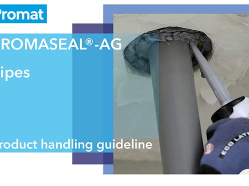 How to install PROMASEAL® AG for Pipes
