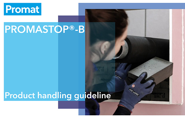 How to install PROMASTOP® B