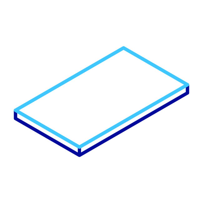 Plaques résistantes au feu et/ou à l'humidité