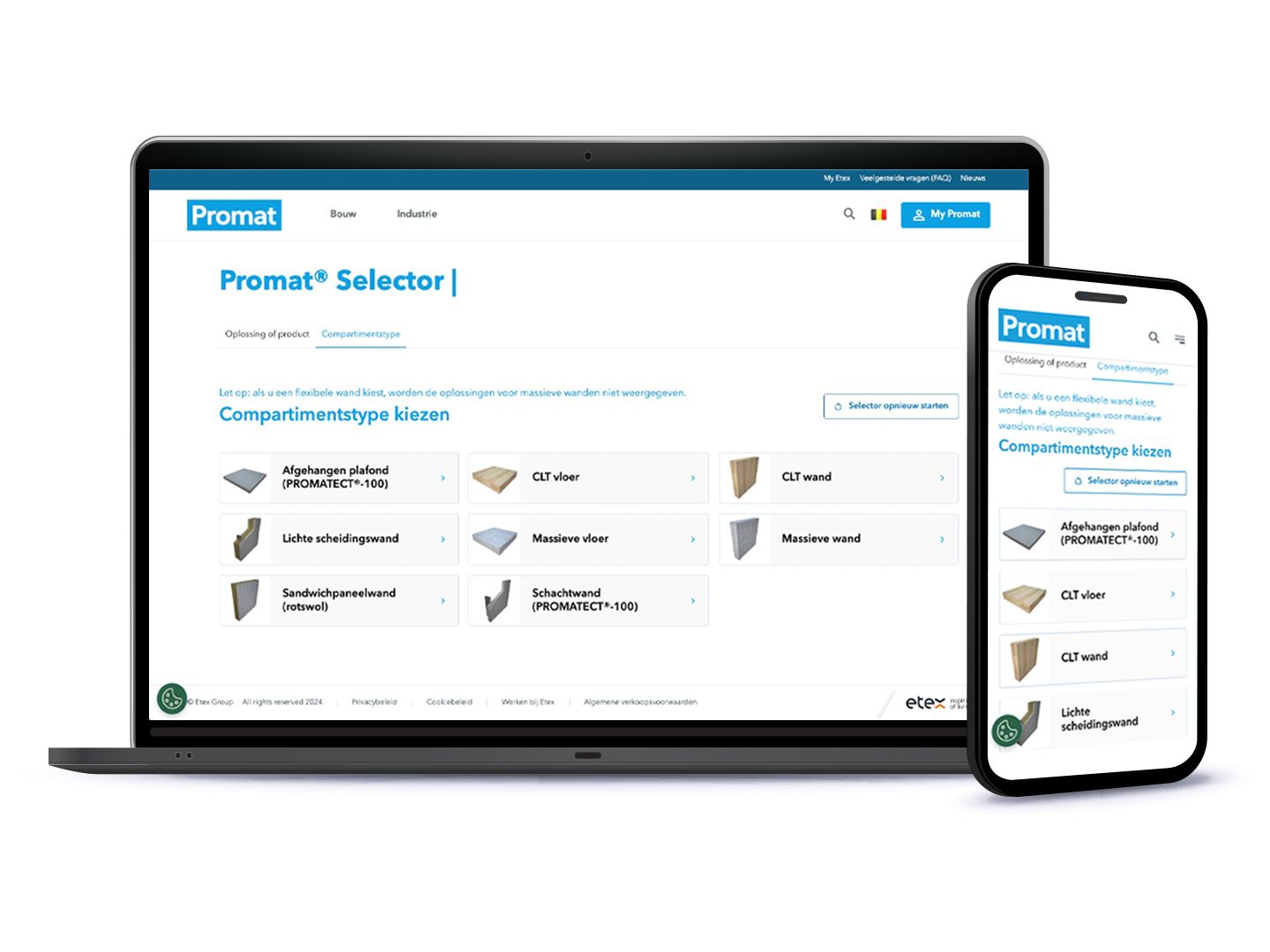 Ontdek de nieuwe Promat Fire Stopping Selector
