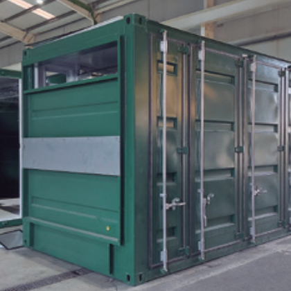 Storing energy safely thanks to passive fire protection
