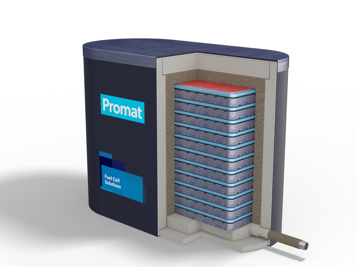 Ultra-thin, efficient and lightweight high-temperature insulation