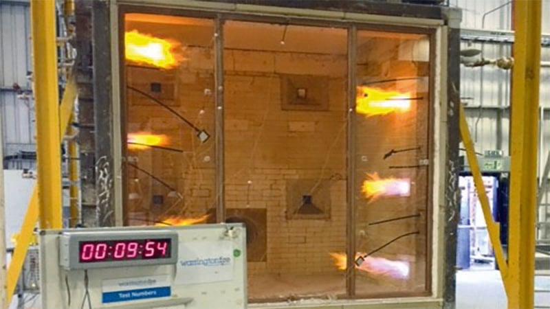 Fire rated glass - Testing and certification