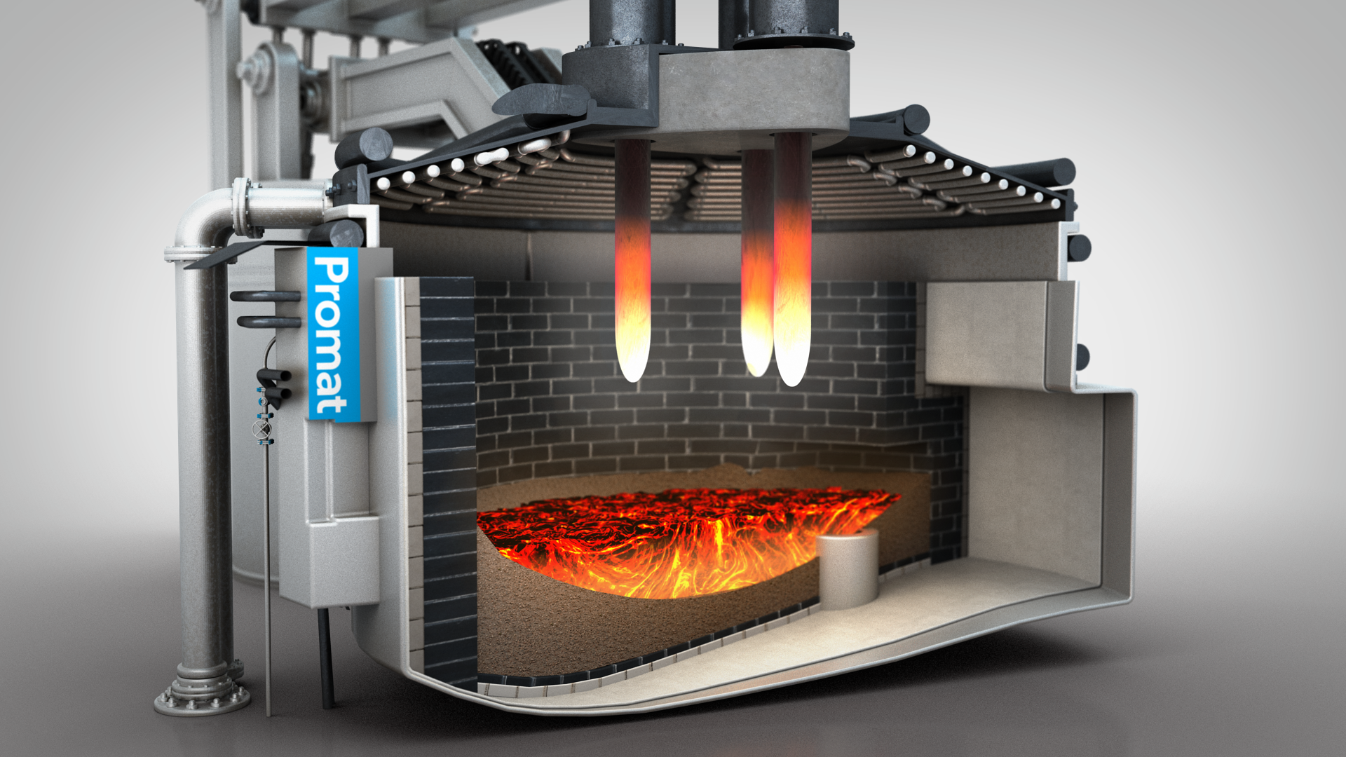 Energieeffiziente Dämmmaterialien für nachhaltige Stahlproduktion mit Promat