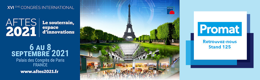 Promat France at the AFTES congress in Paris