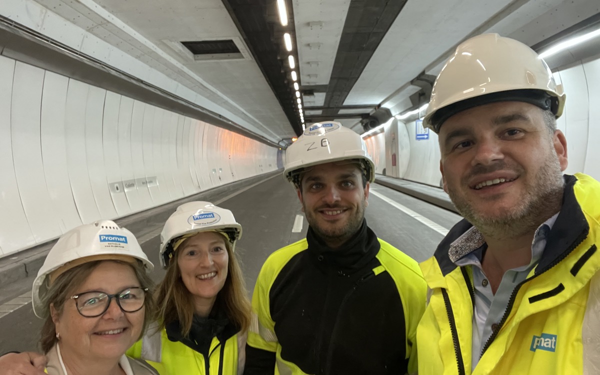 The Tunnel de Cointe in Liège is undergoing a significant renovation